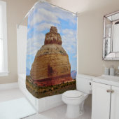 Skyline and Stone Duschvorhang (Beispiel)