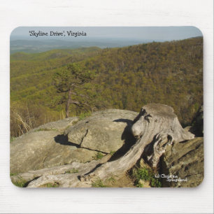 Skyline-Antriebsgebirge Virginia Mousepad