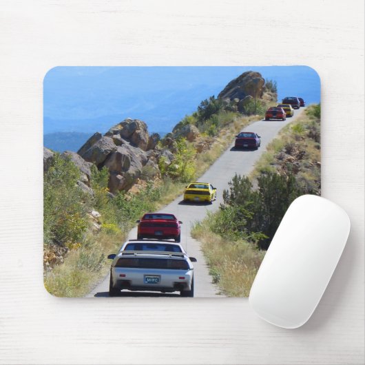 Skyline-AntriebsMausunterlage Mousepad (Mit Mouse)