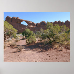 Skyline Arch im Arches National Park Poster