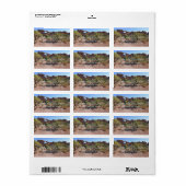 Skyline Arch im Nationalpark Arches Adressaufkleber (Vorne)