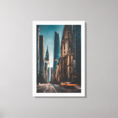 Skyline Art Leinwanddruck (Vorderseite)