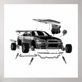 SKYLINE-ASSEMBLY R34 POSTER (Vorne)