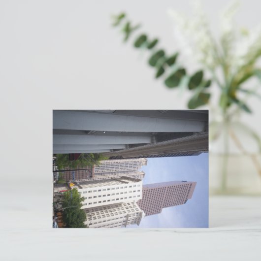 Skyline Atlanta Postkarte (Stehend Vorderseite)