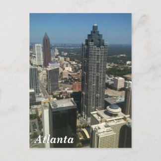 Skyline Atlanta Postkarte