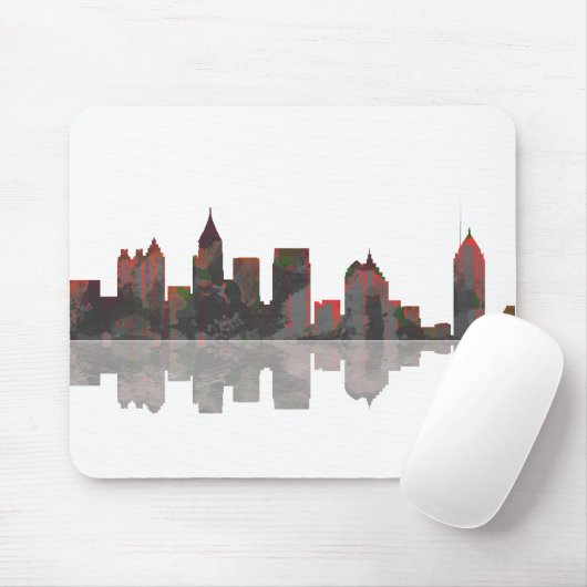 Skyline Atlantas Georgia Mousepad (Mit Mouse)