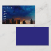 SKYLINE ATLANTAS GEORGIA VISITENKARTE (Vorne/Hinten)