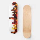 Skyline Austins Texas Skateboard (Vorderseite)