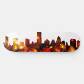 Skyline Austins Texas Skateboard (Horizontal)