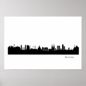 Skyline Barcelona Poster (Vorne)