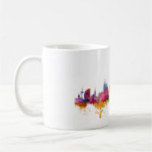 Skyline Barcelonas Spanien Kaffeetasse (Links)