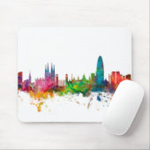 Skyline Barcelonas Spanien Mousepad (Mit Mouse)