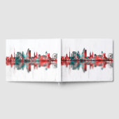 Skyline Basel Schweiz Gästebuch (Voll)