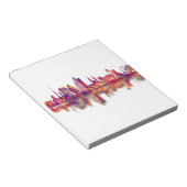 Skyline Basel Schweiz Notizblock (angewinkelt)