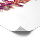 Skyline Basel Schweiz Poster (Ecke)