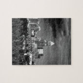 Skyline-Bau von Charlotte Nord-Carolina Puzzle (Horizontal)