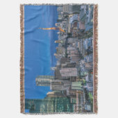 Skyline bei Dämmerung Decke (Vorderseite Vertikal)