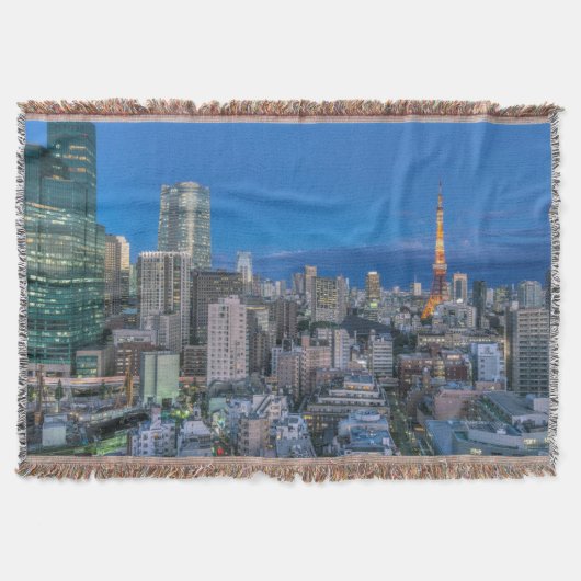 Skyline bei Dämmerung Decke (Vorderseite)