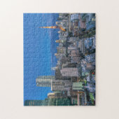 Skyline bei Dämmerung Puzzle (Vertikal)
