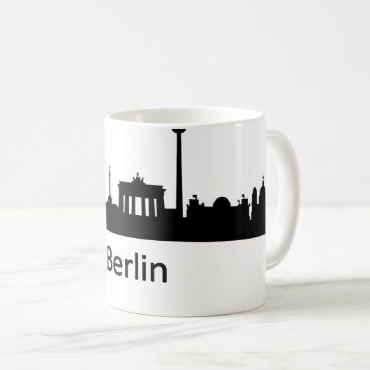 Skyline Berlin Kaffeetasse (VorderseiteRechts)