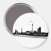 Skyline Berlin Magnet (Vorderseite/Rückseite)