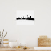 Skyline Berlin Poster (Küche)