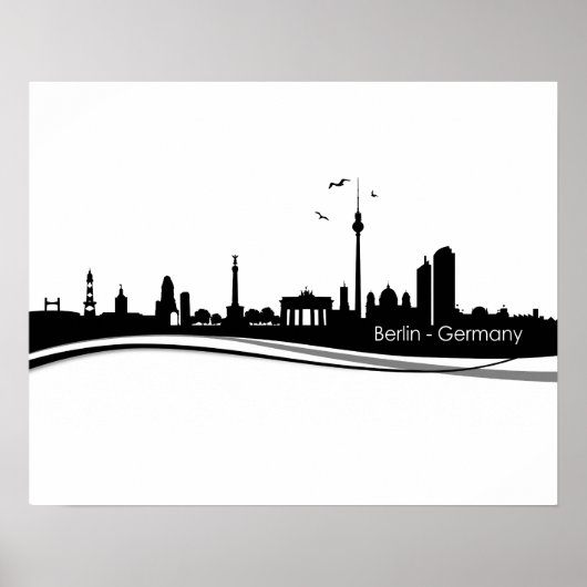 Skyline Berlin Poster (Vorne)