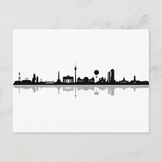 Skyline Berlin Postkarte
