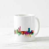 Skyline Birminghams England Kaffeetasse (VorderseiteRechts)