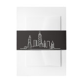 Skyline Black Bbely Band von Chicago City (Vorderseite Beispiel)