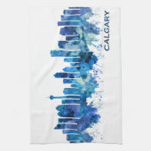 Skyline Blue Geschirrtuch (Vertikal)