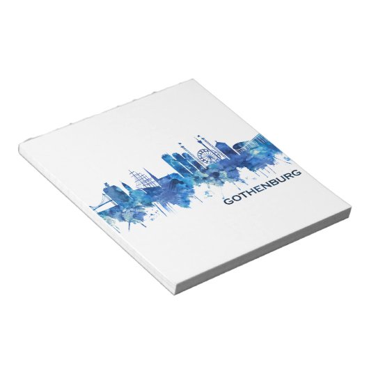 Skyline Blue Notizblock (angewinkelt)