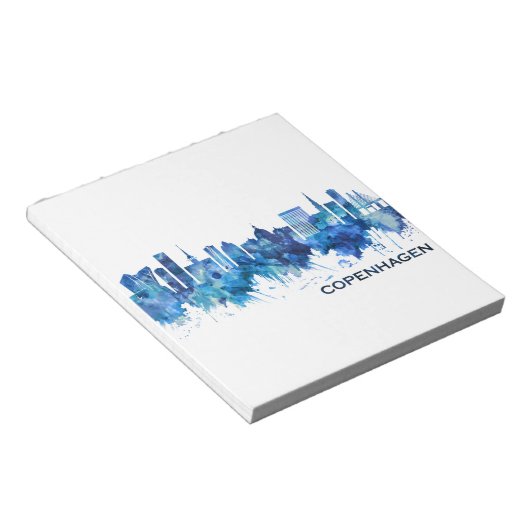 Skyline Blue Notizblock (angewinkelt)