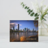 Skyline, Brisbane, Brisbane River, Australien Postkarte (Stehend Vorderseite)