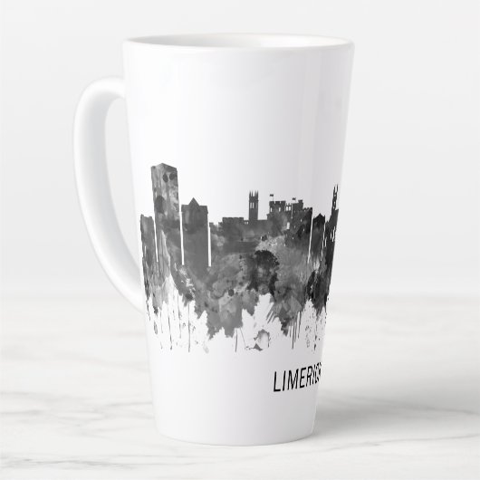 Skyline BW Milchtasse (Linke Ecke)
