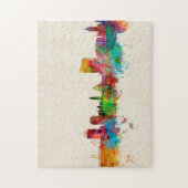 Skyline Cardiffs Wales Puzzle (Vertikal)