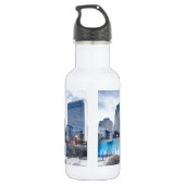 Skyline Charlottes nc Trinkflasche (Rückseite)