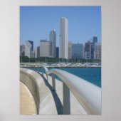 Skyline, Chicago, IL Poster (Vorne)