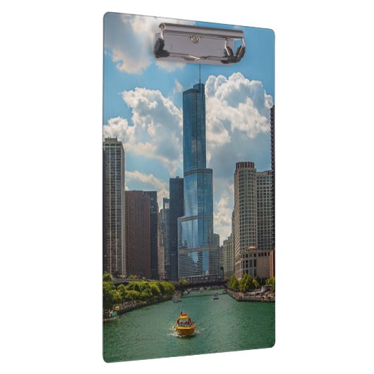 Skyline Chicago Klemmbrett (Rechts)