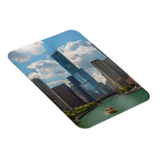 Skyline Chicago Magnet (Rechte Seite)