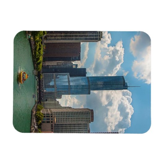 Skyline Chicago Magnet (Horizontal)