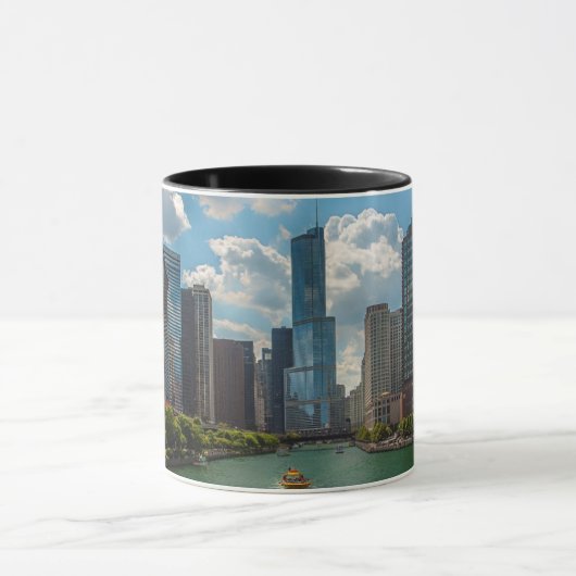 Skyline Chicago Tasse (Zentrum)