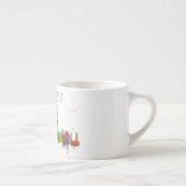 SKYLINE CHICAGOS, ILLINOIS ESPRESSOTASSE (Rechts)