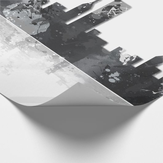 SKYLINE CHICAGOS ILLINOIS - Packpapier (Ecke)