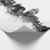 Skyline Cincinnatis Ohio Geschenkpapier (Ecke)