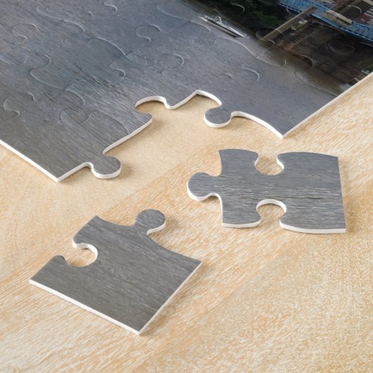 Skyline Cincinnatis, Ohio mit dem Ohio Puzzle (Seite)