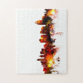 Skyline Cincinnatis Ohio Puzzle (Vertikal)