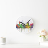 SKYLINE CINCINNATIS OHIO RUNDE WANDUHR (Zuhause)