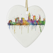 SKYLINE CLEVELANDS, OHIO KERAMIKORNAMENT (Rechts)