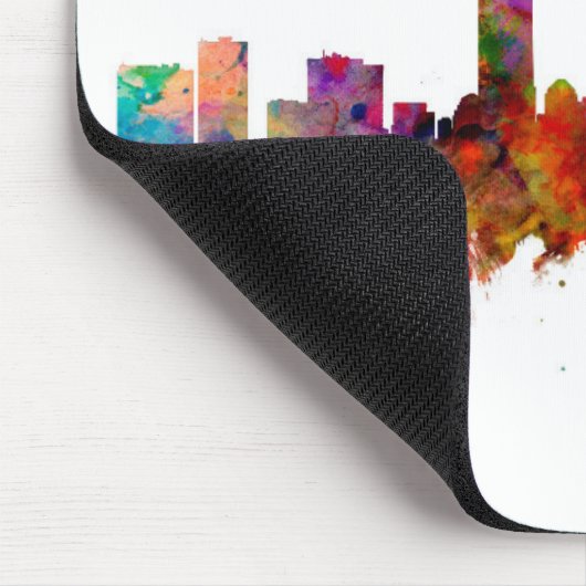 Skyline Clevelands Ohio Mousepad (Ecke)